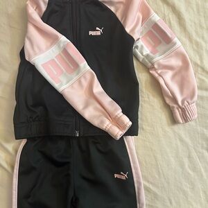 Puma Black and Pink Apparel